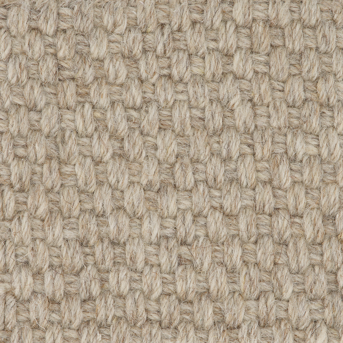 Basket Weave Wool Carpet Sample Oatmeal