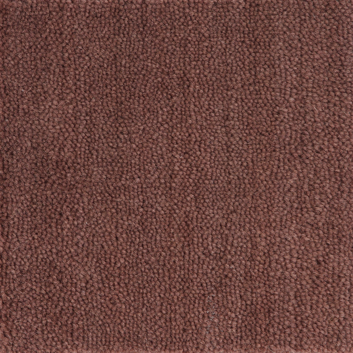 Cut Pile Wool Carpet Sample Rosewood