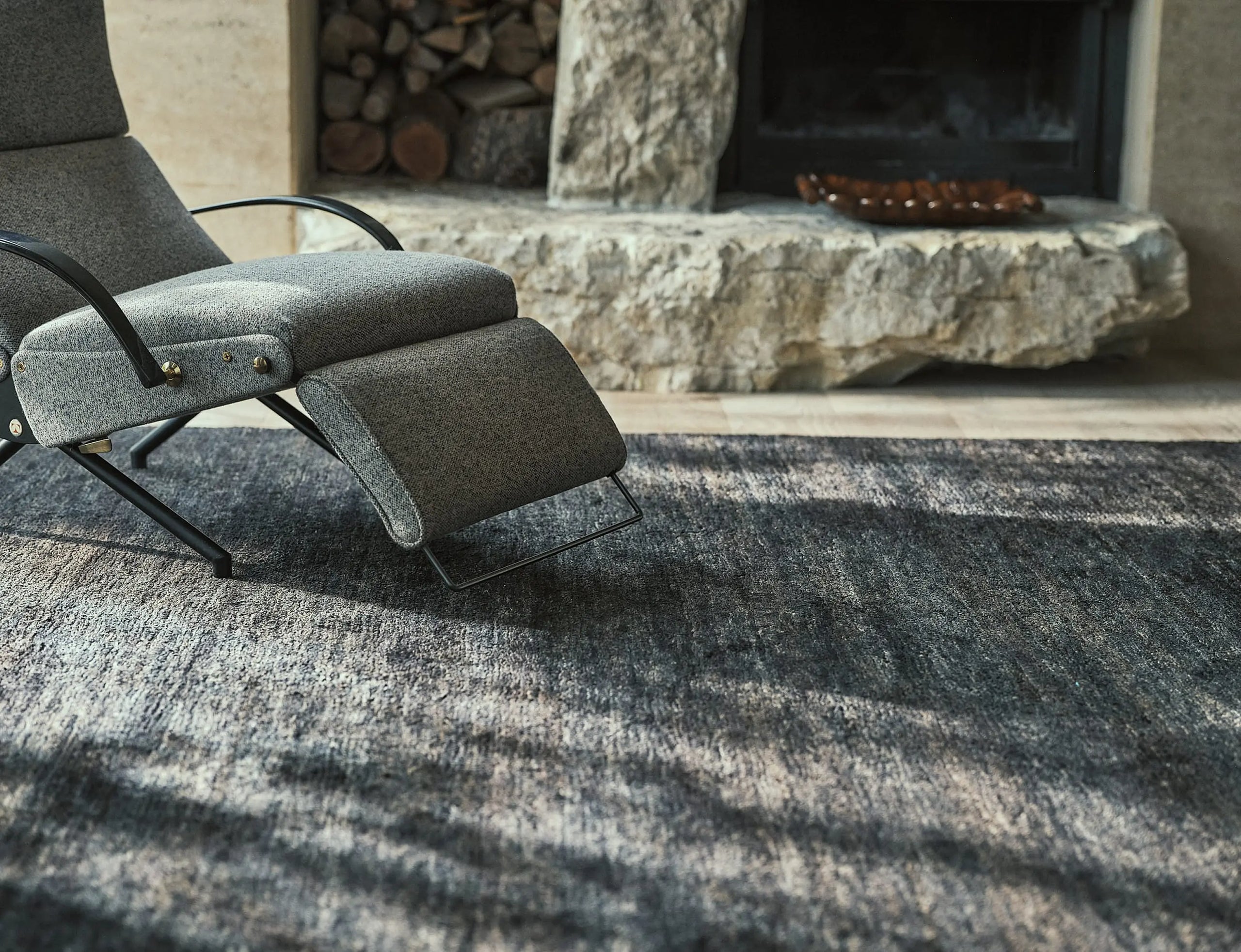 Hand Knotted Jute Rug Fossil