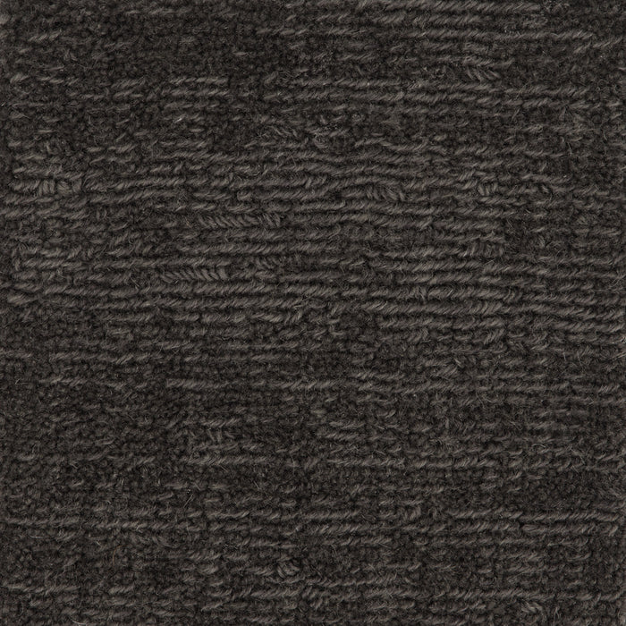 Tip Sheared Wool Carpet Sample Charcoal