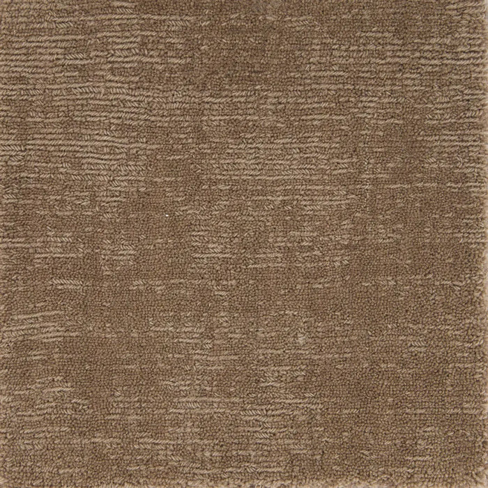 Tip Sheared Wool Rug Sample Nutmeg
