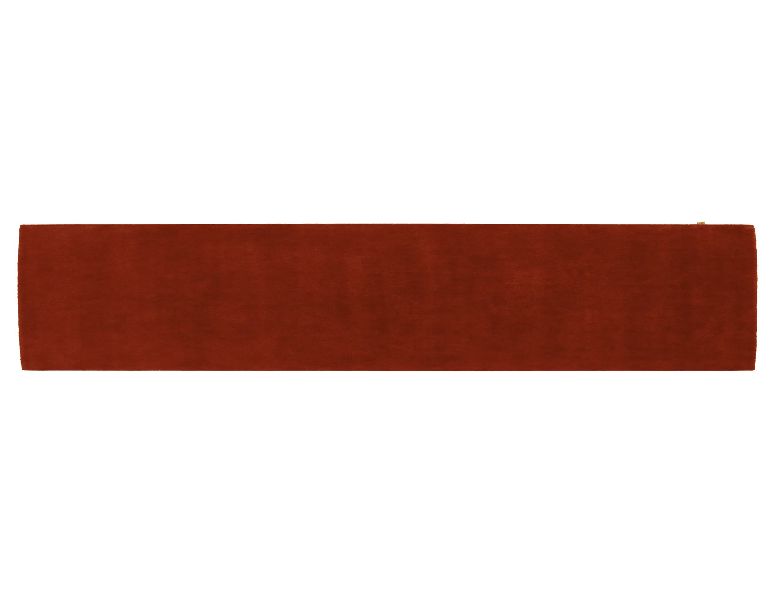 Cut Pile Wool Runner Brick