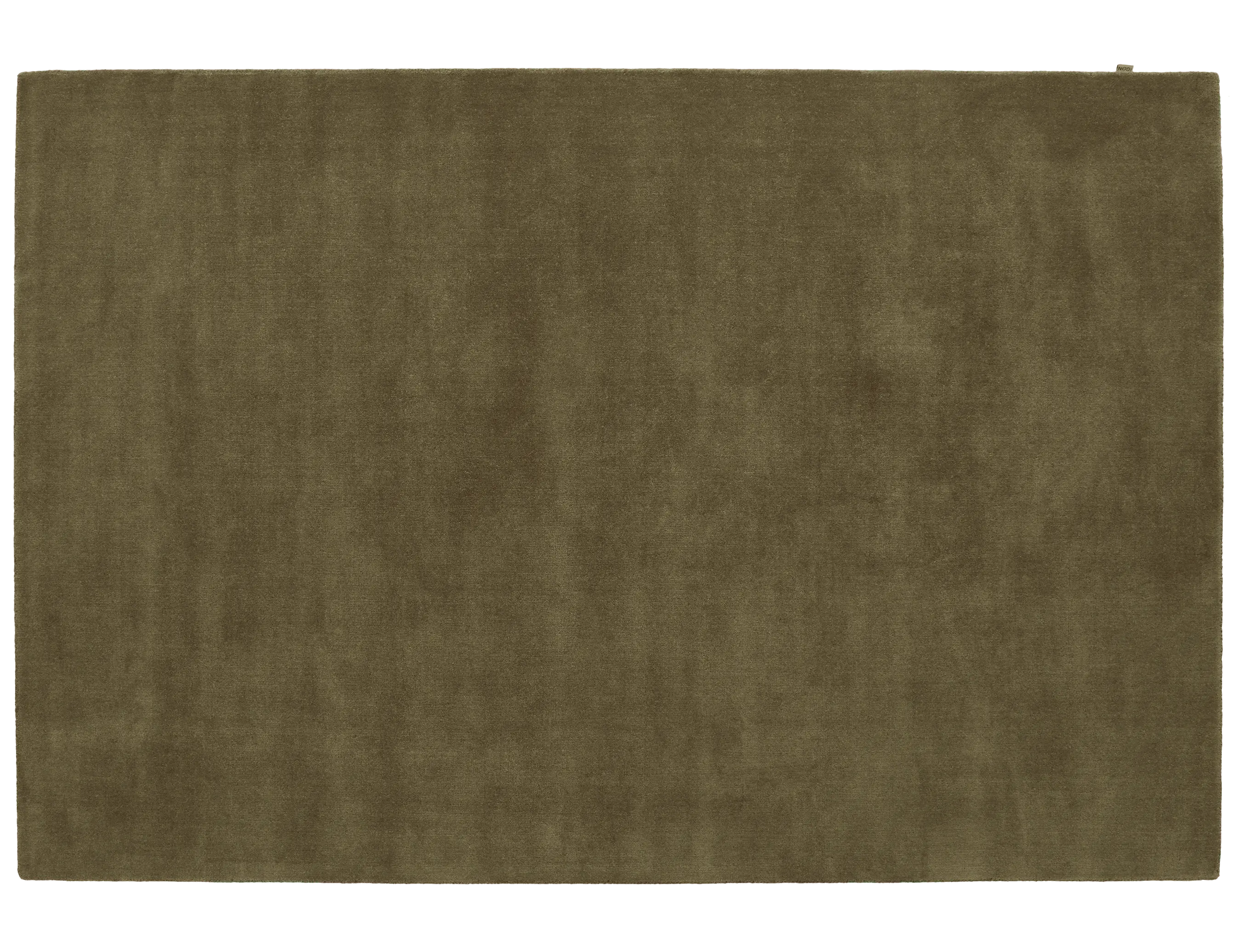 Cut Pile Wool Rug Sage