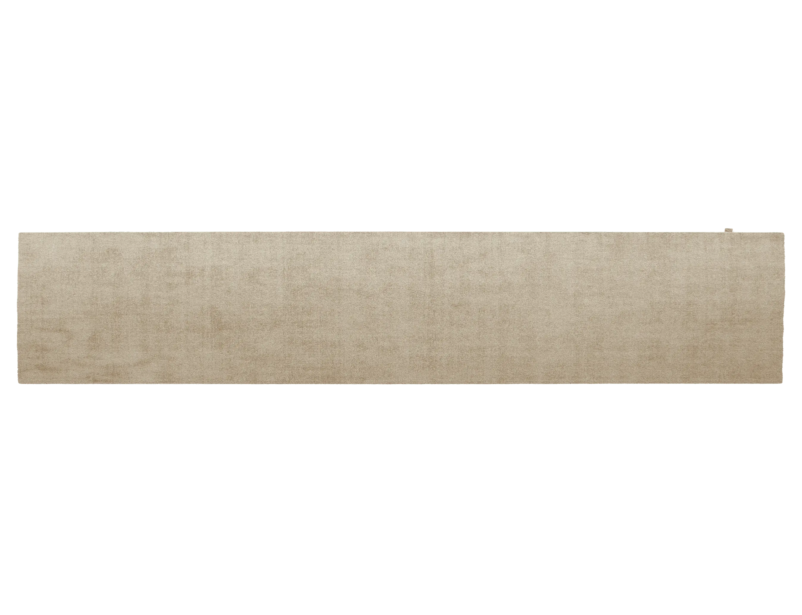 Tip Sheared Wool Runner Oatmeal