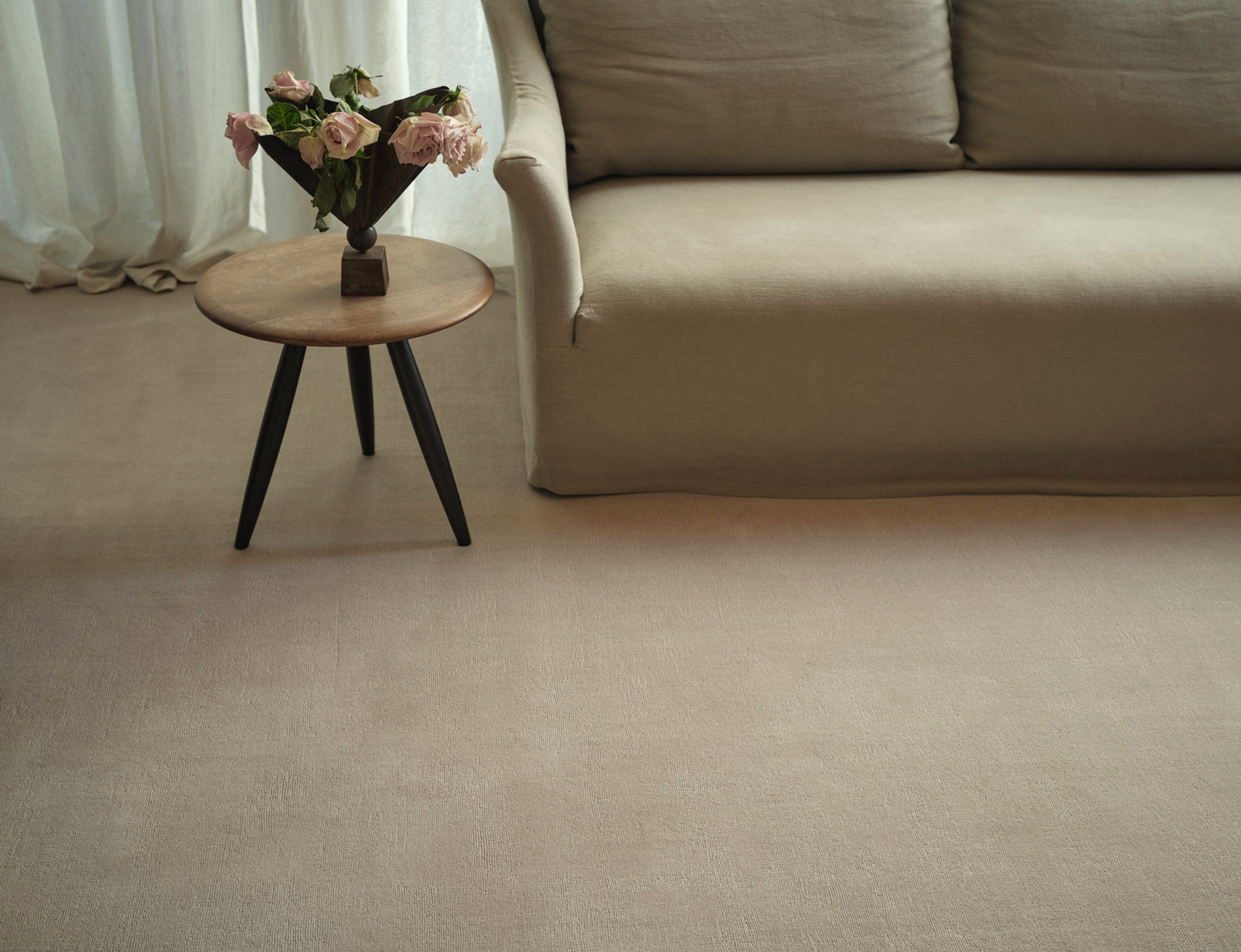 Tip Sheared Wool Carpet Chalk