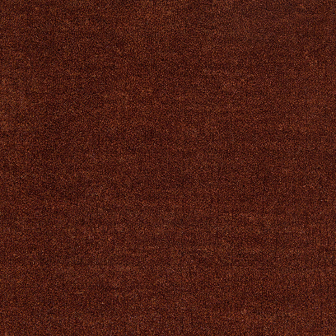 Cut Pile Wool Rug Sample Tobacco