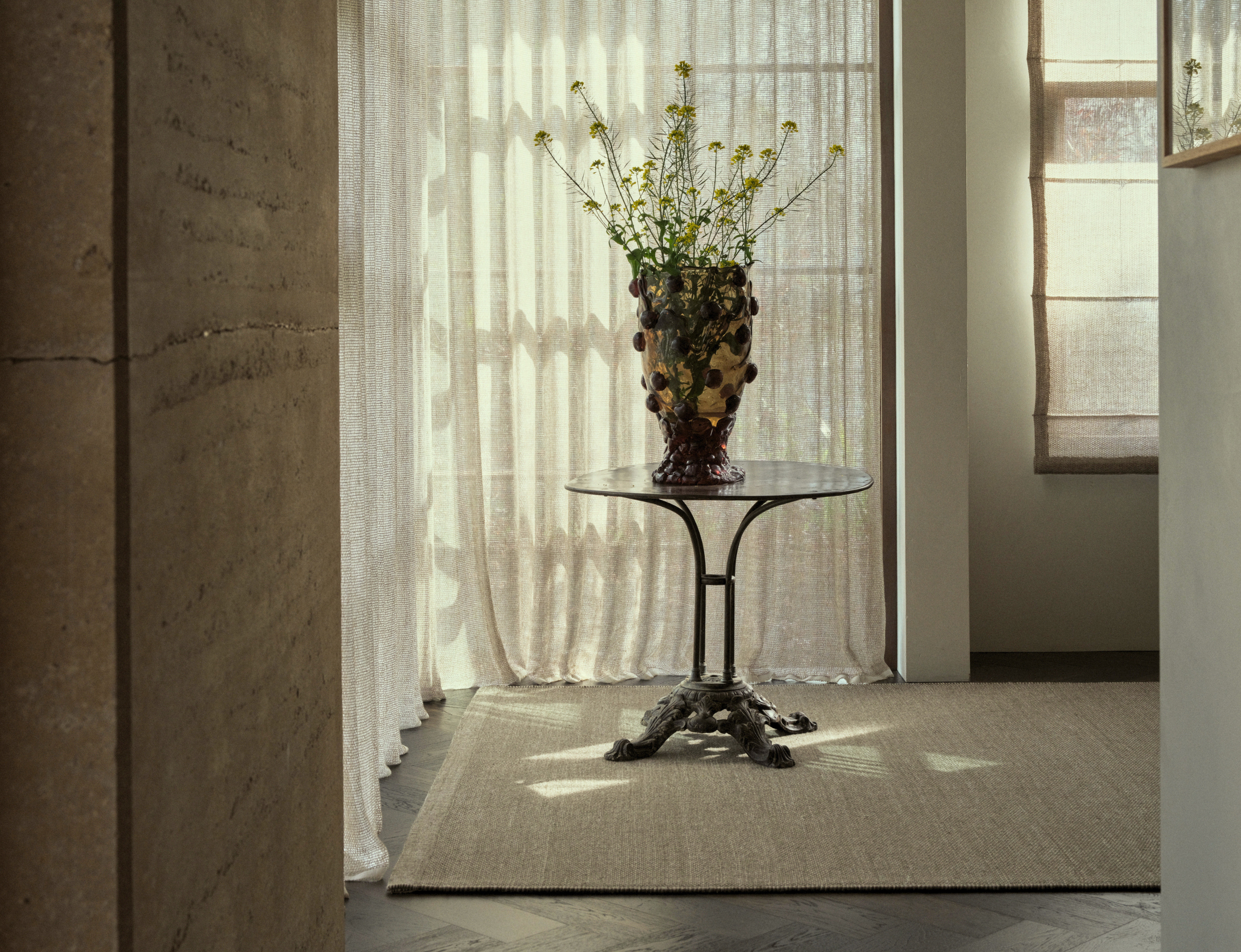 Lattice Weave Rug Verde