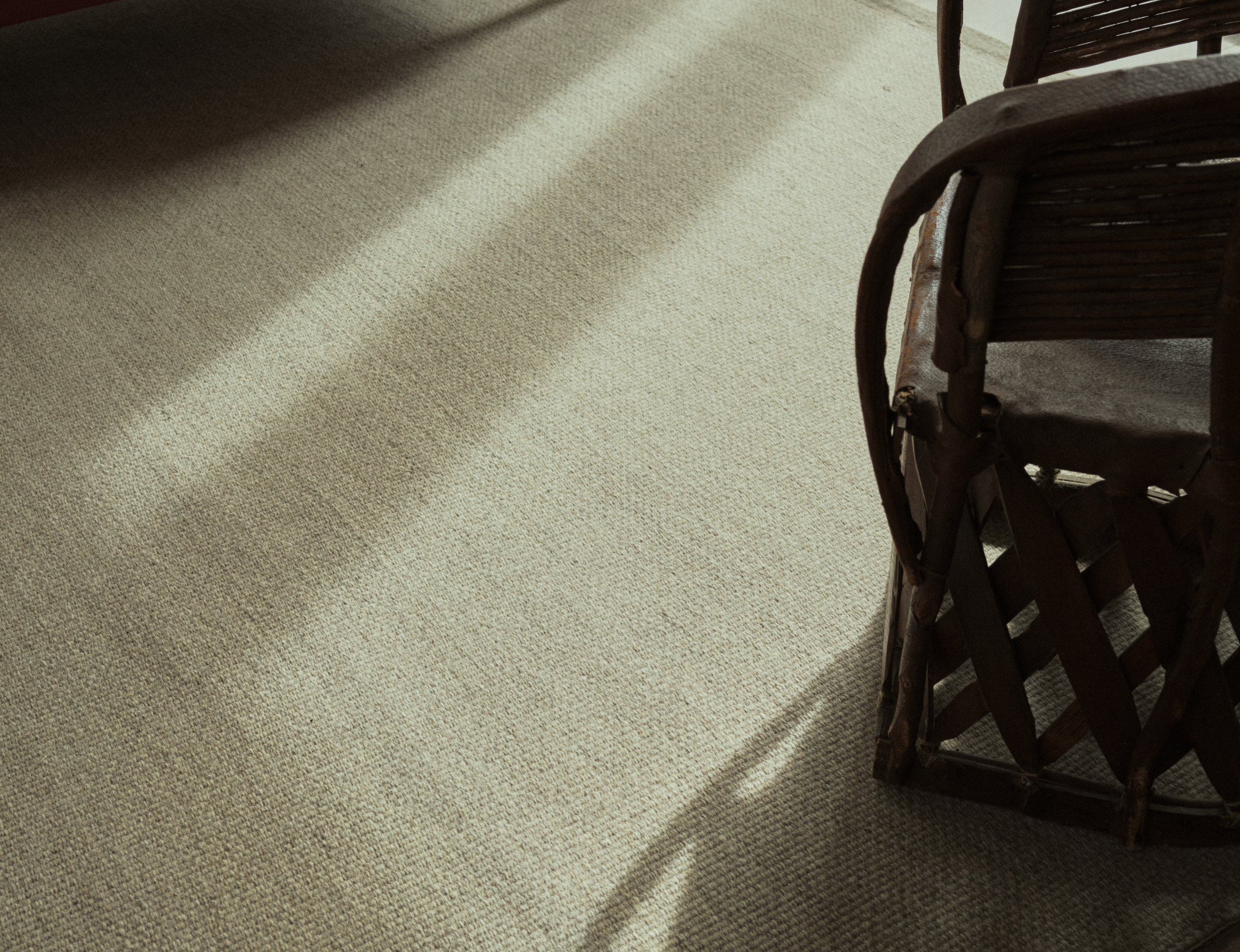 Lattice Weave Rug Latte