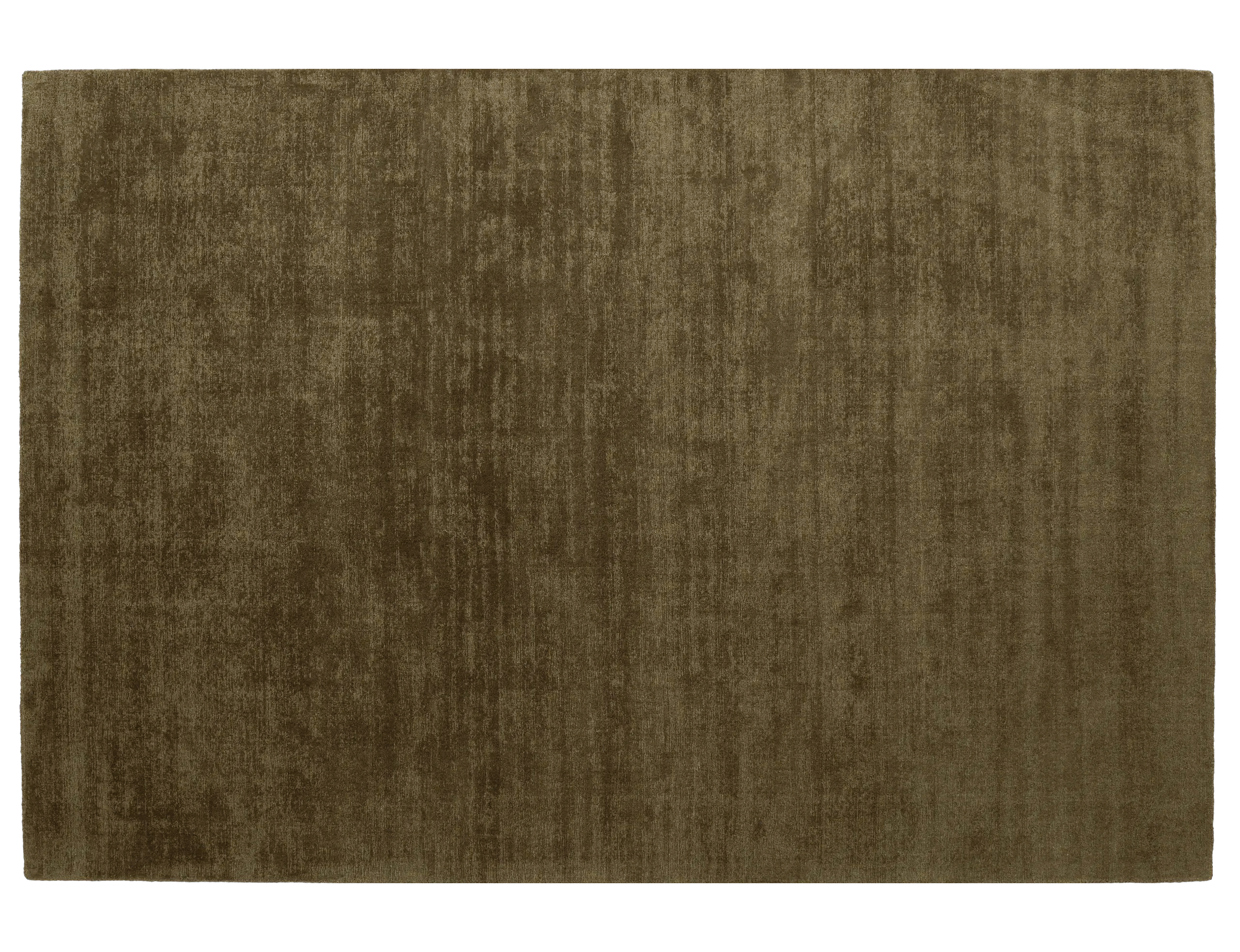 Tip Sheared Wool Rug Khaki