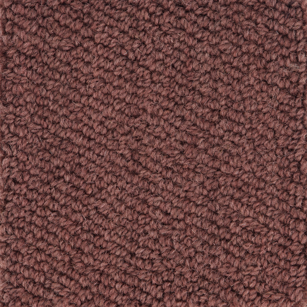 Boucle Loop Carpet Sample Rosewood