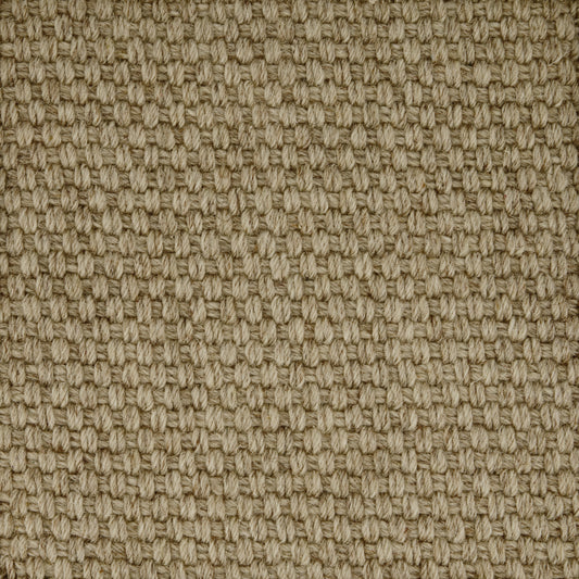 Basket Weave Wool Carpet Sample Biscuit