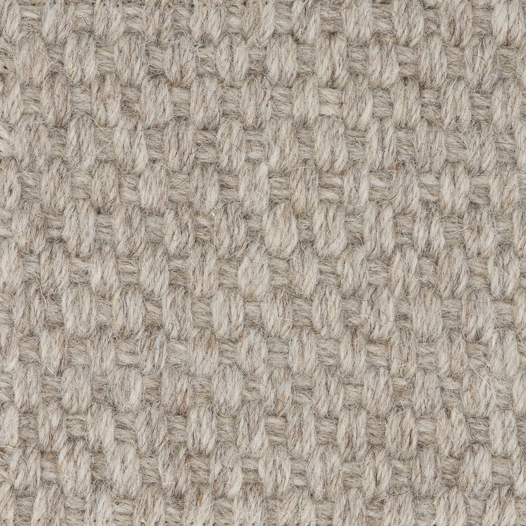 Basket Weave Wool Carpet Sample Marl