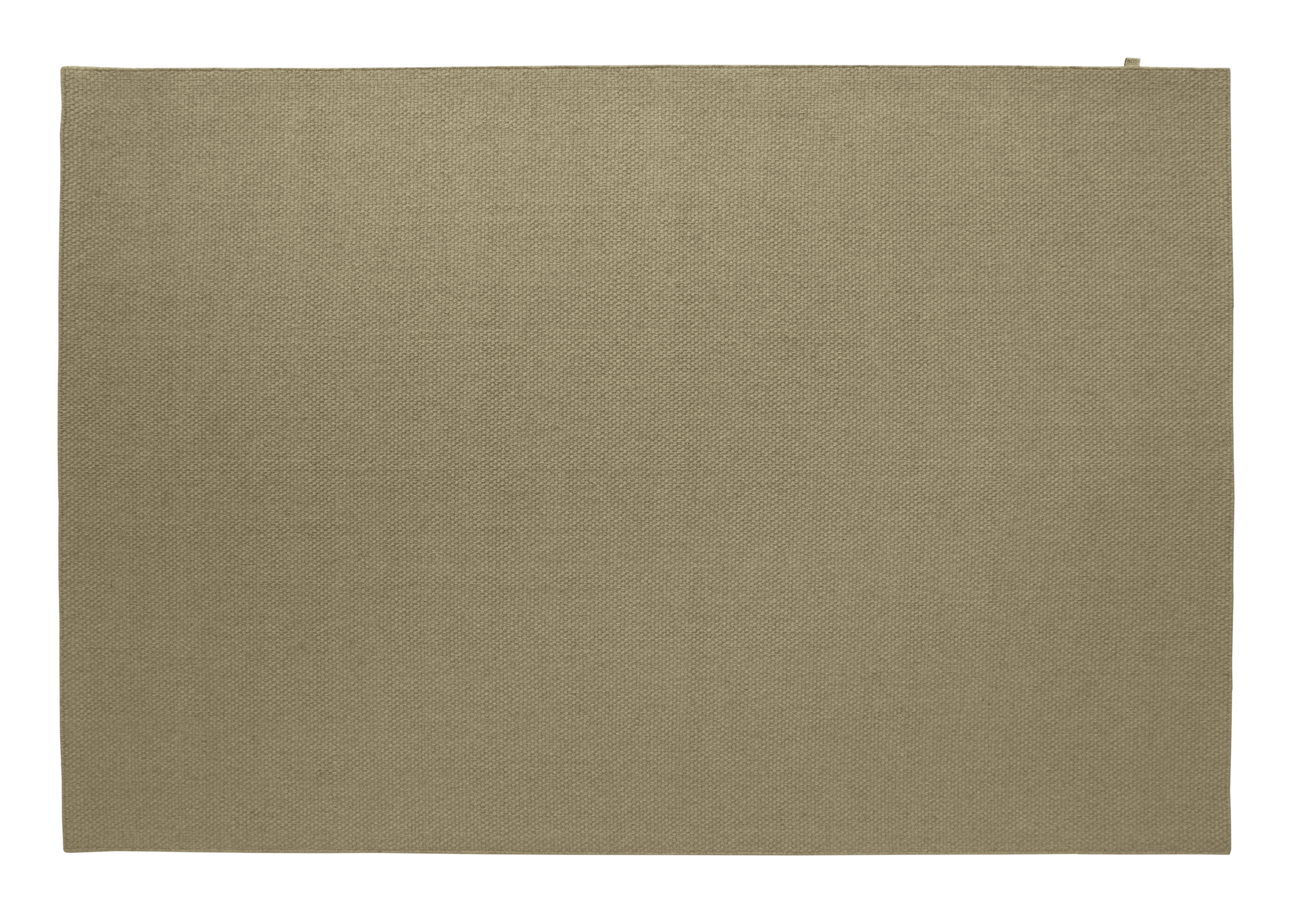 Basket Weave Wool Rug Mink