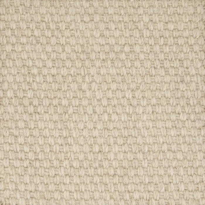 Basket Weave Wool Carpet Sample Oatmeal
