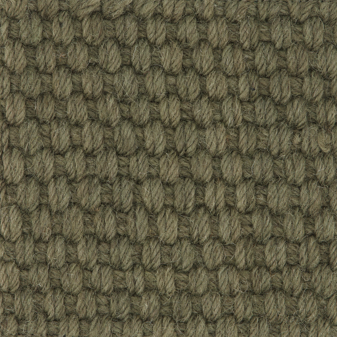 Basket Weave Wool Carpet Sample Sage
