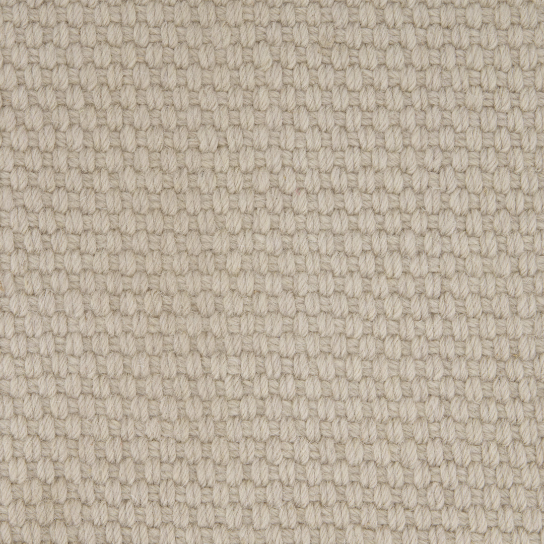 Basket Weave Wool Carpet Sample Stone