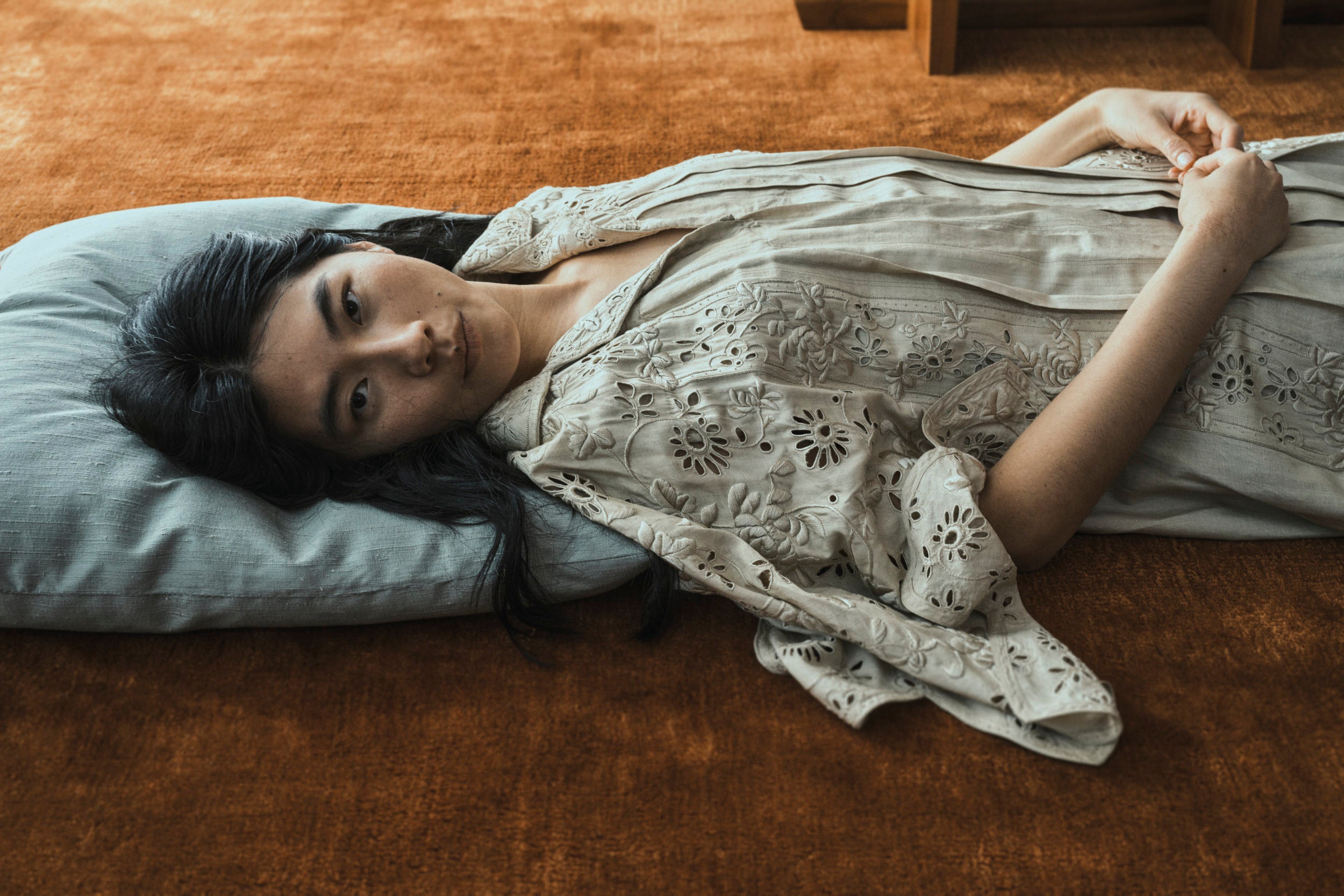 Experience the warmth and texture of natural fibres underfoot.