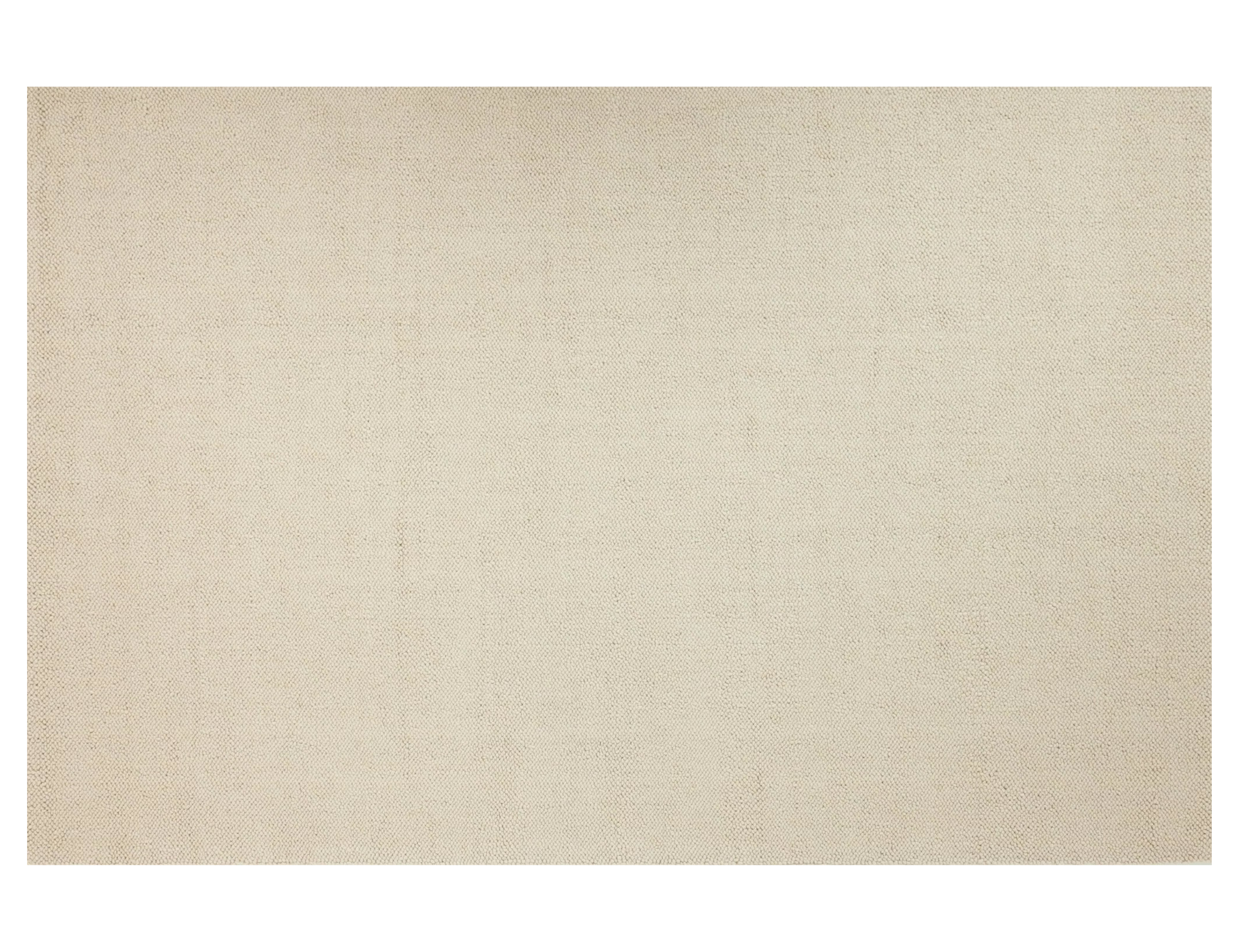 Pebble Weave Wool Rug Husk