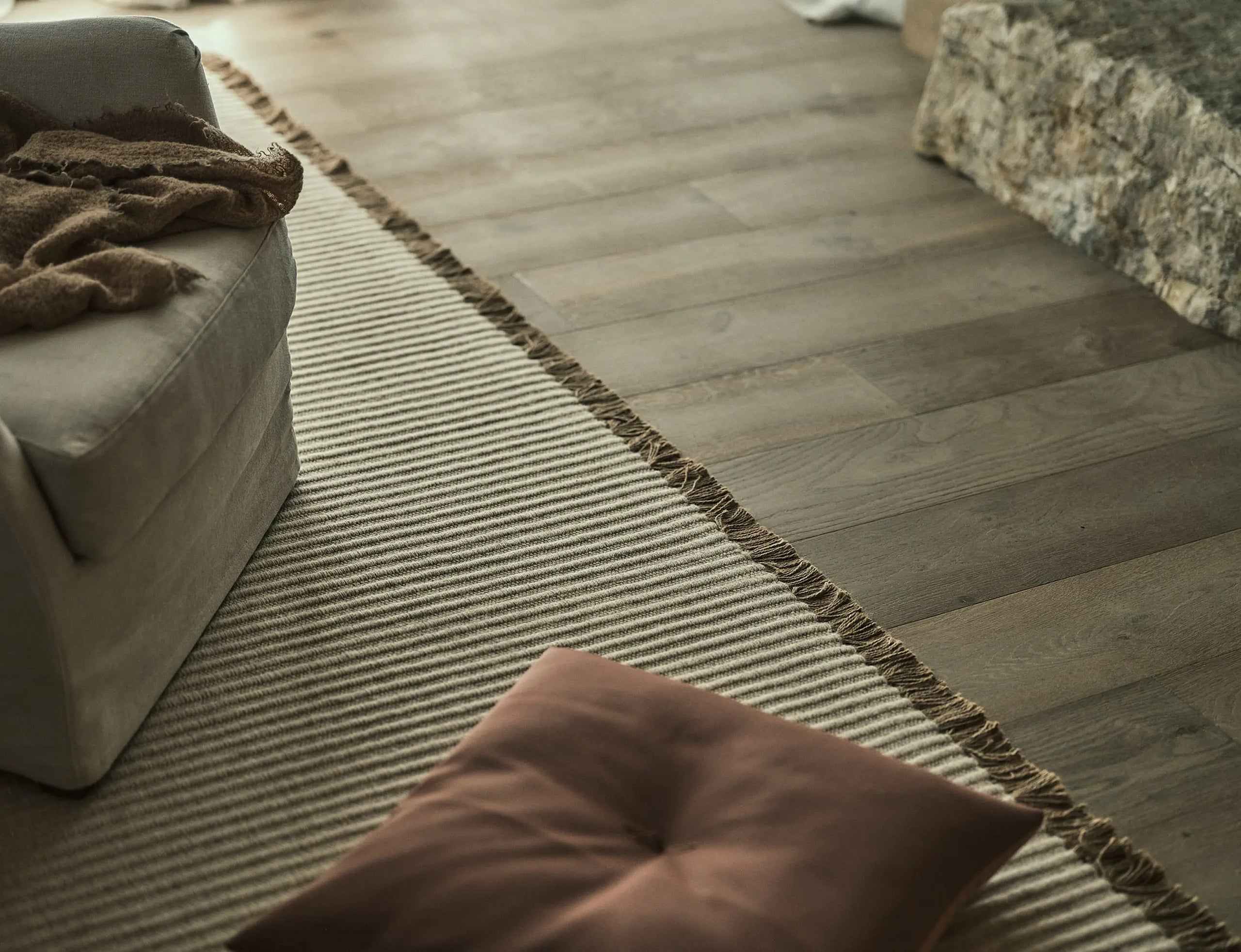 Tasselled Wool Oatmeal