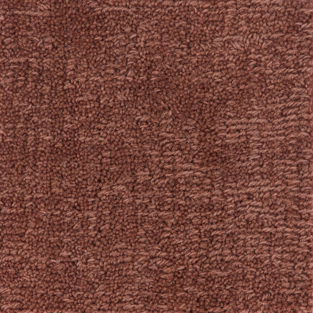 Tip Sheared Wool Rug Sample Rosewood