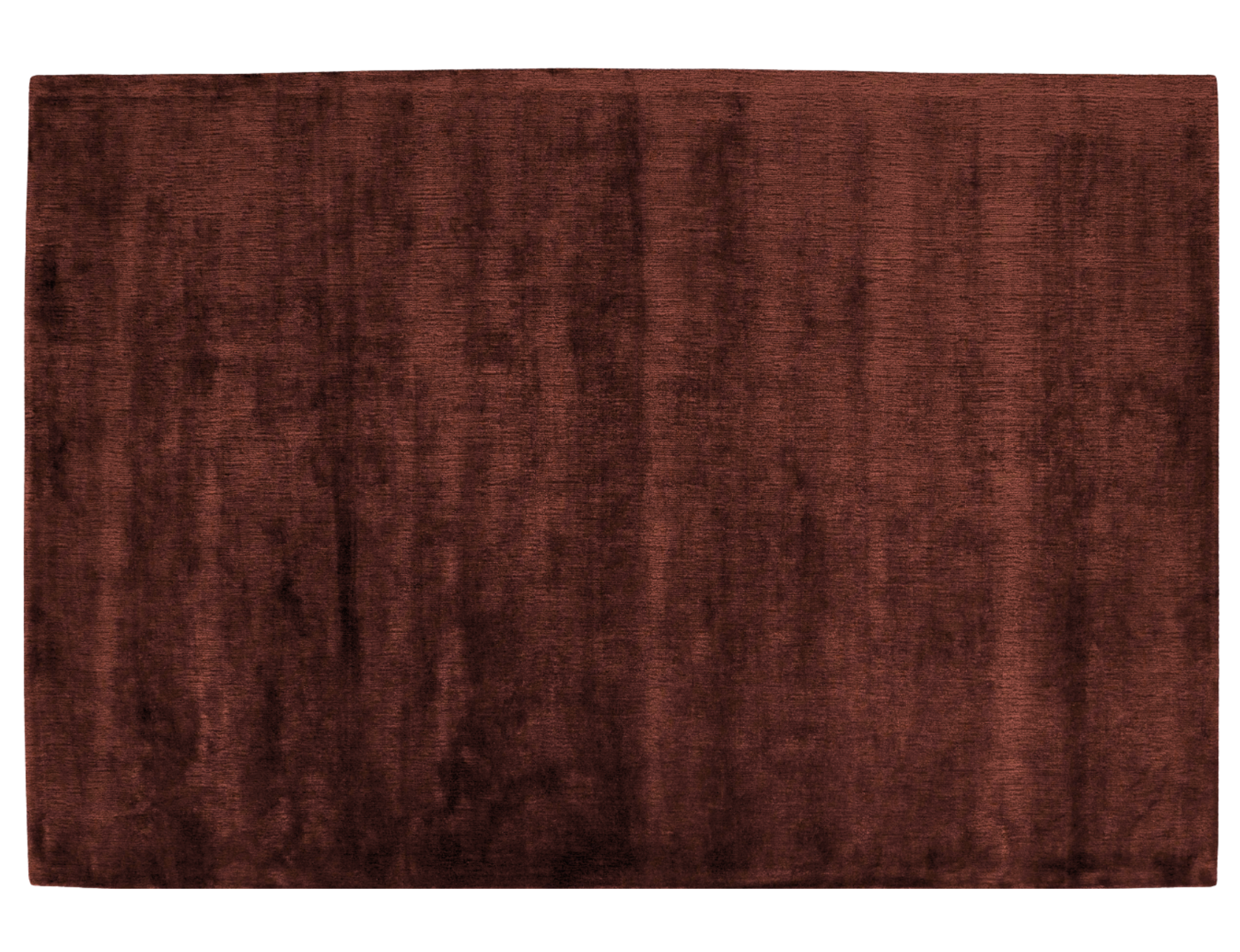 Bamboo Silk and Wool Rug Tobacco
