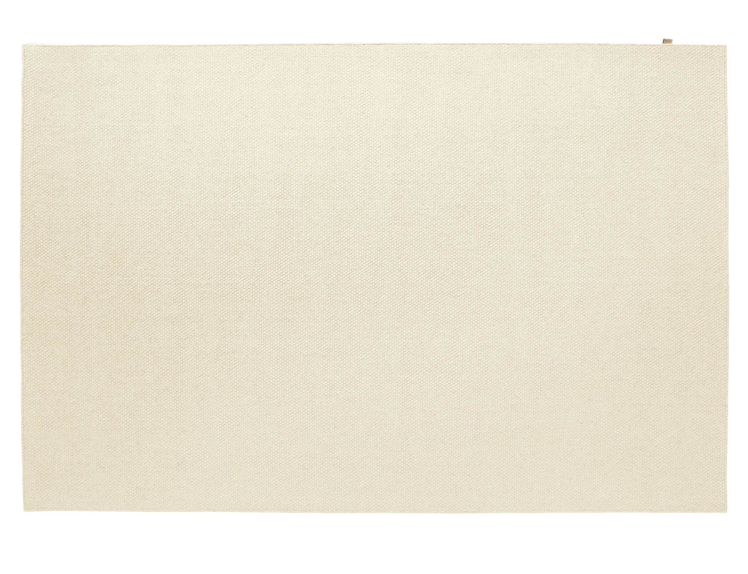 Basket Weave Wool Rug Oatmeal