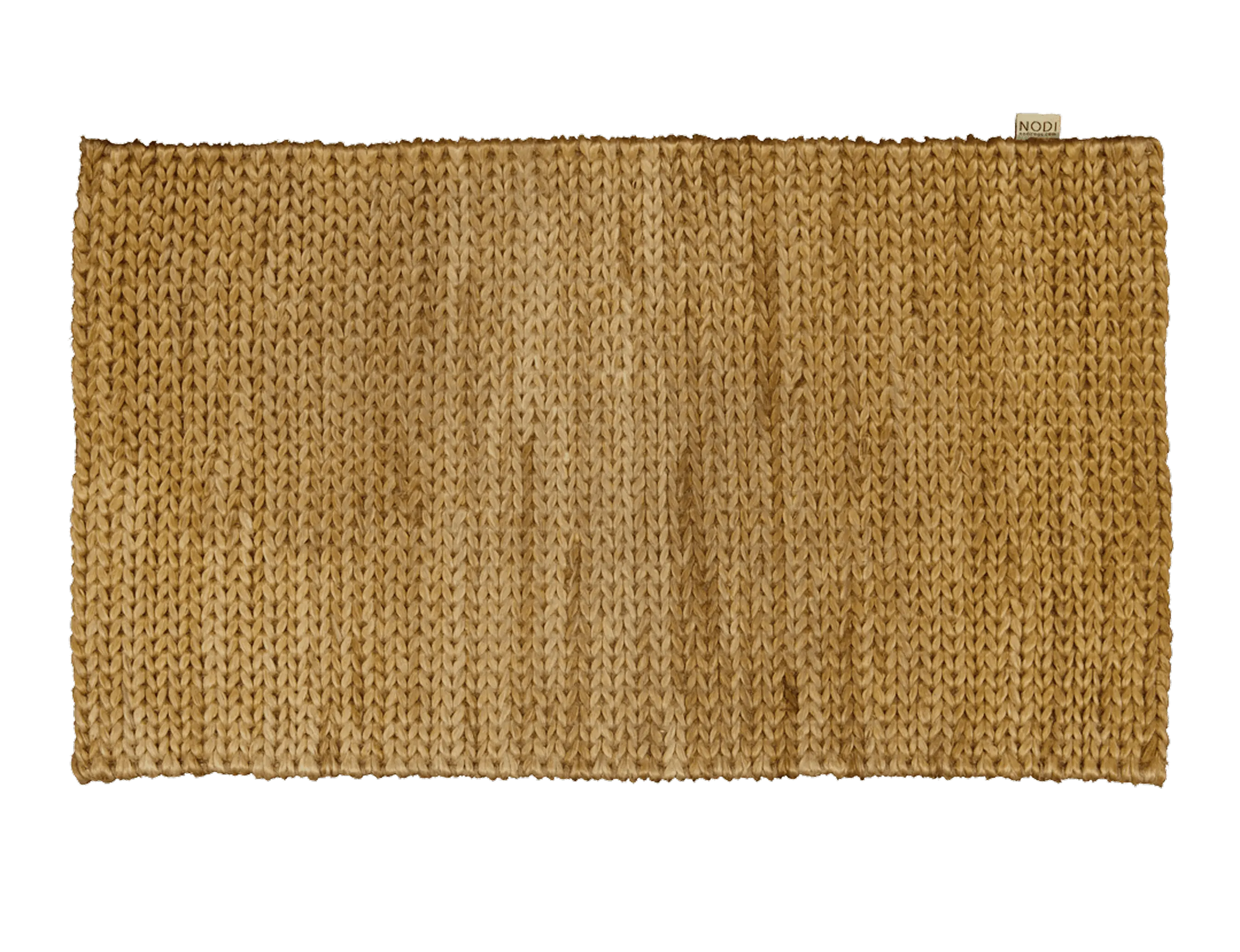 Pony Braid Jute Entrance Mat Natural